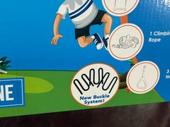 Hyponix Gorilla Line Obstacle Course for Kids 5+ Accessories 800lb Limit NIB
