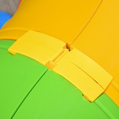 Kids Play Structure Caterpillar Design for Climbing and Crawling, Multicolor
