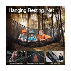 Tongmo Climbing Cargo Net, 6.5′ X 9.8′ Double Layers Playground… FAST USA SHIP