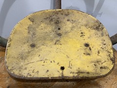 Vintage Metal Swingset Swing Seat Yellow Rare!