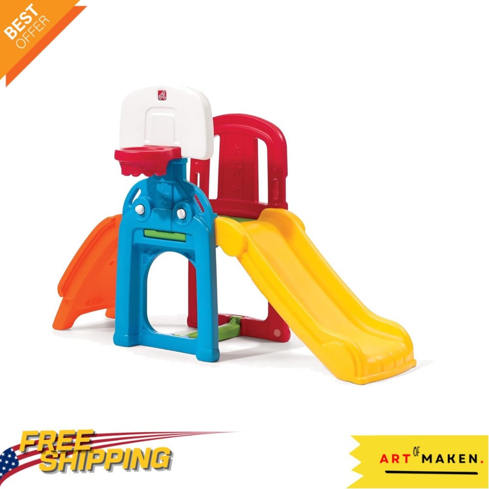 Multicolor Indoor/Outdoor Playset – Safe Sports Climber for Toddlers 2-6