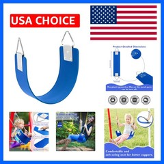 Swing Seat with Metal Triangle Ring 30.4 x 5.9 Inch, Heavy Duty Swing Set Rep…
