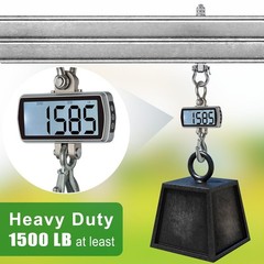 SELEWARE Heavy Duty Swing Hangers with Silent Bearings, 1500LB Capacity Stain…