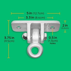 Jungle Gym Kingdom Swing Set Hangers – 2 pack hangers, See Label for Details