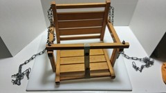 NICE Hedstrom Baby Toddler Wood Swing w/Chains USA Swingset NEW!
