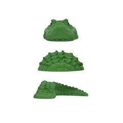 Atomik Rock Climbing Holds 3-Piece Alligator in Green