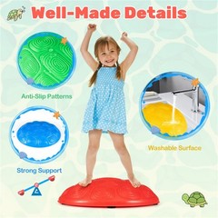 8 Pcs Balance Stepping Stones Kids River Rocks Obstacle Course Sensory Non-Slip