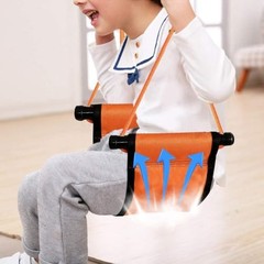 Children Outdoor Swing Seat, with Adjustable Ropes, Kids Safety Orange