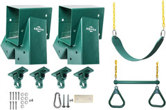 Heavy Duty Swing Sets Brackets Including 2 Green A-Frame Swing Set Brackets 1 Sw