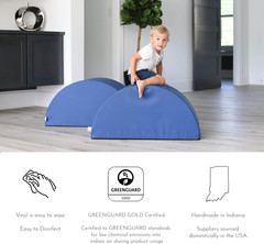 Toddler Step, Indoor Foam Playset, Soft Toddler and Active Kids Play Foam Step f