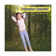 Climbing Cargo Net – 6.5′ x 9.8′, Double Layer Playground Safet… USA FAST SHIP