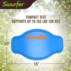 Swurfer Kids Tree Swing: Backyard Swingset. Durable, Weatherproof, Easy Install!