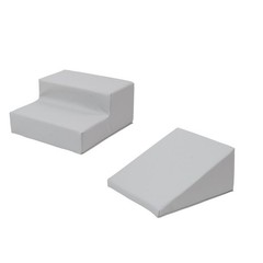 First Steps 2-Piece Playtime Step and Slide Climber Climbing Foam Block Set f…