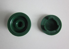 Outdoor Playground Swing Set Steering Wheel Heavy Duty Plastic Green 12”