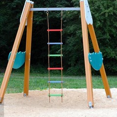 Climbing Rope Ladder Hanging Playground Obstacles for Boys and Girls Kids