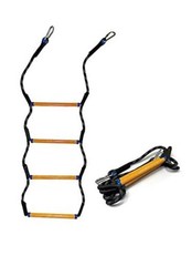 Boat Rope Ladder, Heavy Duty Climbing Rope 450Lbs Strength, 14mm 4 STEP