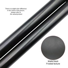 30 /76Cm Garden Swing Replacement Bars Matte Black Metal round Rods for Hanging