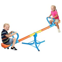 Seesaw -Teeter Totter for Kids Ages 3-8 -Toddler Seesaw with 360° Swivel-Sit …