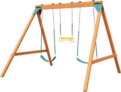 PB 8360 Ranger Wooden Swing Set with Swings