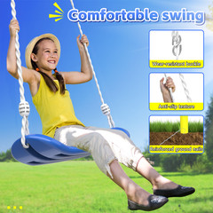 Color Swing Set for Backyard,Swing Outdoor With a slide 440lbs