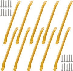 21 Inch Heavy Duty Metal Monkey Bar Rungs Kit – Replacement Ladder Rungs