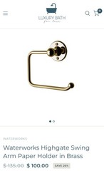 highgate wall mounted swing arm