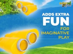 SWING SET STUFF BINOCULARS YELLOW playground fort accessories kids outdoor 0132