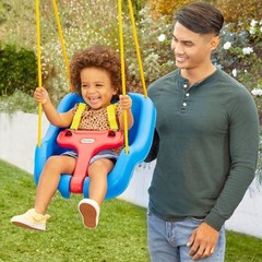 2-in-1 Snug 'n Secure Swing – Blue