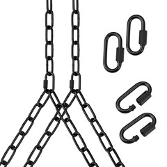 Heavy Duty Porch Swing Hanging Chain Kit (2 Pack) 1500 Lbs Capacity, Up to 7….