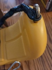 Vintage Hedstrom Contour Swing Yellow with S hooks