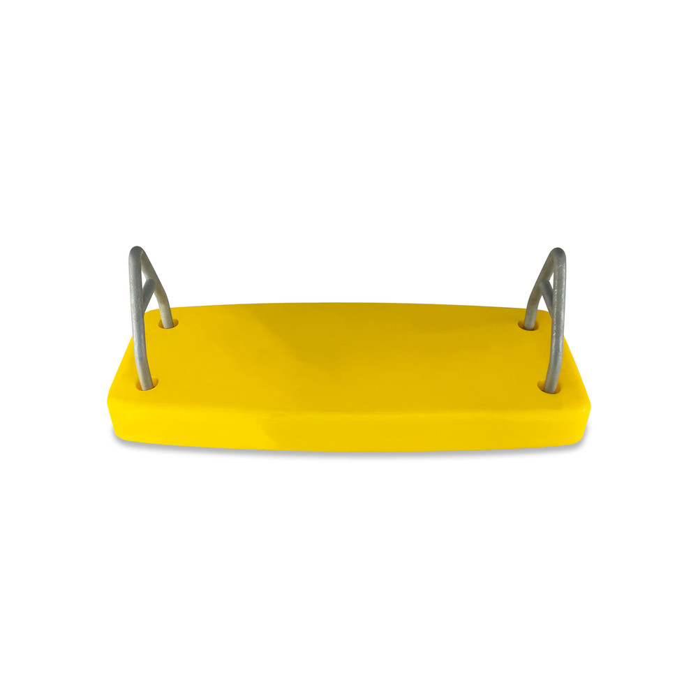 SWING SET STUFF INC. COMMERCIAL ROTOMOLDED FLAT SEAT YELLOW attachment fun 0128