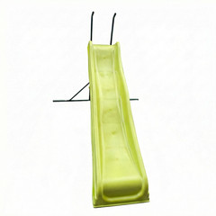 Kids Plastic Slide Indoor Freestanding Playground Equipment Green