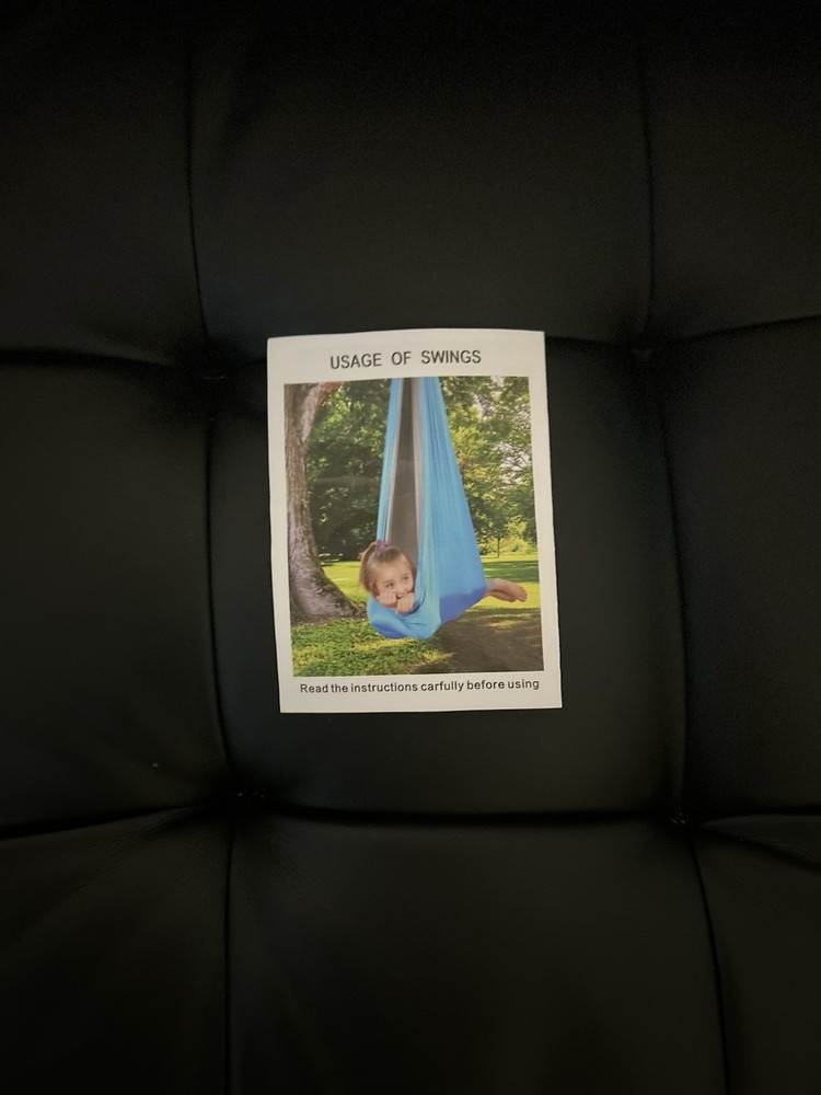 Sensory Swing, Indoor & Outdoor Sensory Swing for Kids & Adults
