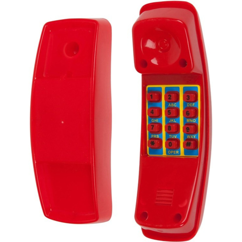 SWING SET STUFF TELEPHONE RED playground playset accessory fort kids toy 0007