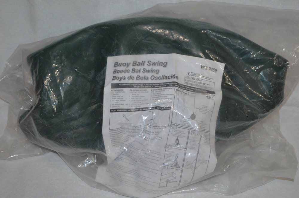 NEW Buoy Ball Swing Set Seat Green WS 2459