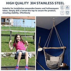 Heavy Duty Swing Hanger Smooth Operation 180° & 360° Swivel Bearings 1500 lb …