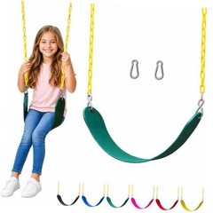 Swing for Outdoor Swing Set – Swing Seat Replacement Kit with 1 Pack Green