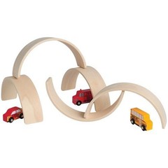 Set of Five 10 3/4″ L. x 2 1/2″ W. x 5″ H. Unit Block Arches