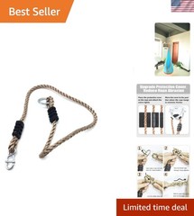Light Brown Adjustable Tree Swing Hanging Rope – Heavy-Duty 2 Pack for Safety