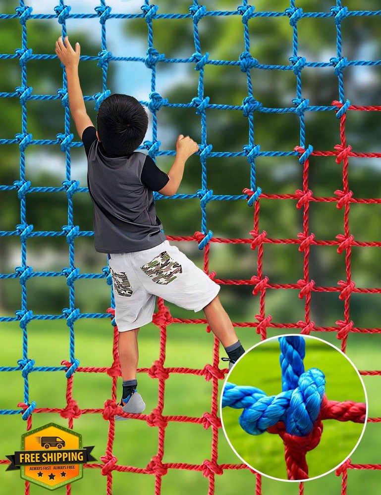 JumpTrzz Climbing Net 6ft x 9ft