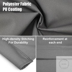 Outdoor Porch Patio Swing Seat Cover, 600D Thickened Oxford Waterproof Swing