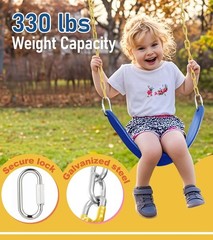 Columpios Kingdom Swings para exteriores – Paquete de 2 asientos