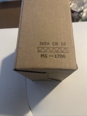 IKEA Ekorre 800.410.49 Galvanized Steel Swing Ceiling Mount Open Box