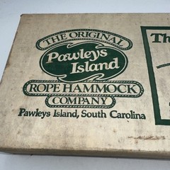 Vtg The Original Pawleys Island Rope Swing 20″ Oak Seat 15′ Rope BRAND NEW