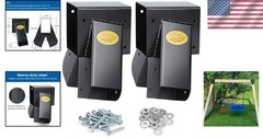 Sturdy BETOOL Swing Set Brackets – 2pcs Heavy Gauge Steel for Safe Play