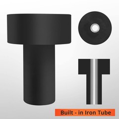 Trsmima Heavy Duty Stainless Steel Zipline Spring Brake Extra Long 6.5