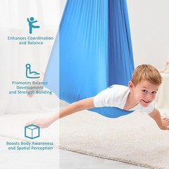 Sensory Swing,Therapy Swing for Kids with Special Needs (Hardware Included),S…