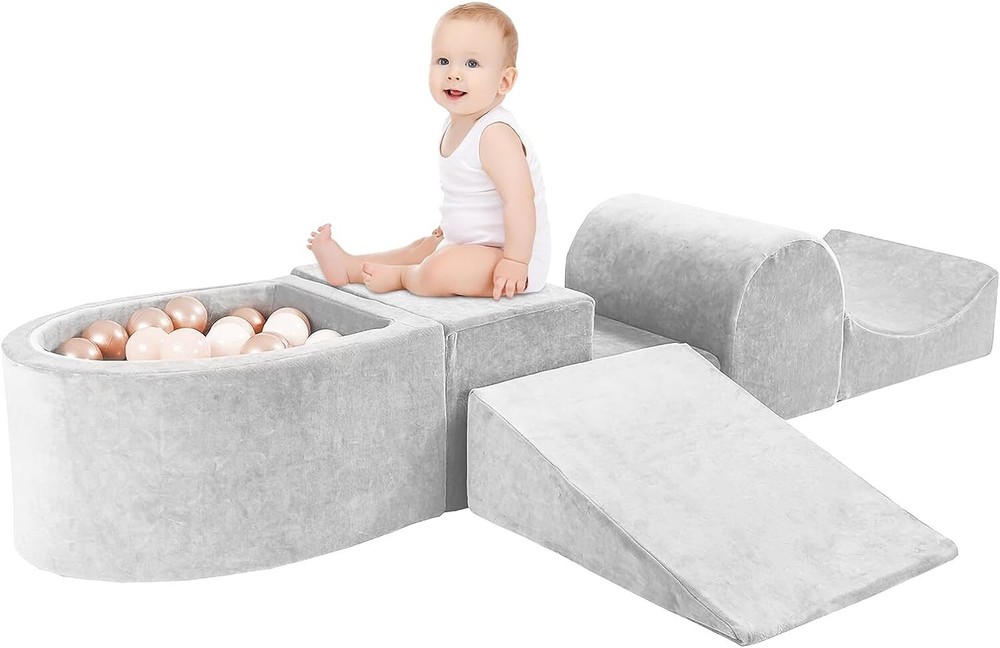 HOFISH 5-Piece Foam Playset for Toddler Children, Playset Designed Easy to Clean