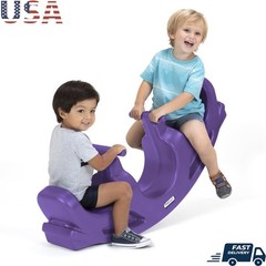 Rock & Roll Teeter Totter Indoor Outdoor Toy Two Sided Fun Kids 2-5 Years New