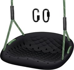 Heavy Duty Tree Swing 550LBS Capacity Outdoor Swing Seat Adults & Kids Height